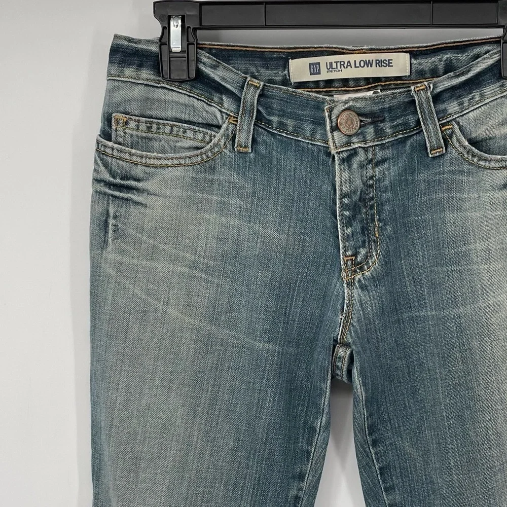 Gap Y2K Ultra Low Rise Ankle Jeans